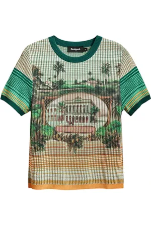 Desigual Damen, Oberteile, Mehrfarbig, XSGröße:
