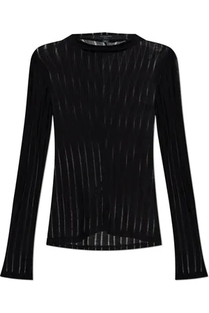 AllSaints Damen, Oberteile, Schwarzk, LGröße: