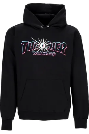 Thrasher Herren, Sweatshirts & Hoodies, Schwarzk, XLGröße: