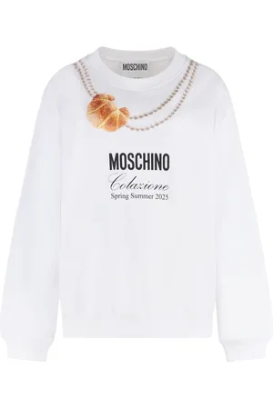 Moschino Damen, Sweatshirts & Hoodies, Weiß, XSGröße: