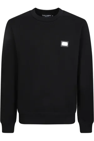 Dolce & Gabbana Herren, Sweatshirts & Hoodies, Schwarzk, XLGröße: