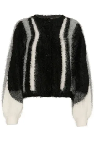 Gestuz Damen, Strickwaren, Schwarzk, LGröße: