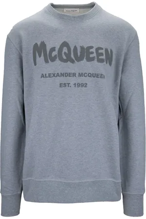 Alexander McQueen Herren, Sweatshirts & Hoodies, Grau, LGröße: