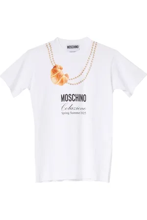 Moschino Damen, Oberteile, Weiß, MGröße: