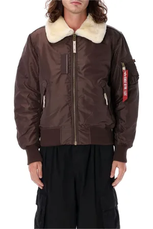 Alpha Industries Herren, Jacken, Braun, MGröße: