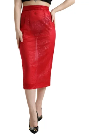 Dolce & Gabbana Damen, Röcke, Rot, XSGröße: