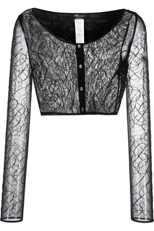 BLUMARINE Damen, Strickwaren, Schwarzk, SGröße: