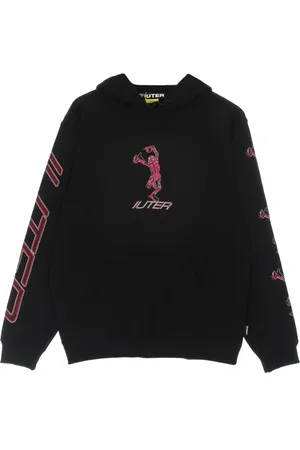 IUTER Herren, Sweatshirts & Hoodies, Schwarzk, SGröße: