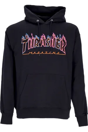 Thrasher Herren, Sweatshirts & Hoodies, Schwarzk, XLGröße: