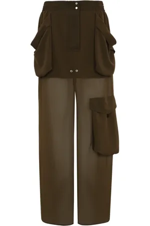 Pinko Damen, Hosen, Grün, 2XSGröße: