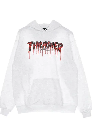 Thrasher Herren, Sweatshirts & Hoodies, Weiß, MGröße: