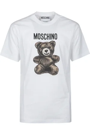 Moschino Herren, Oberteile, Weiß, MGröße: