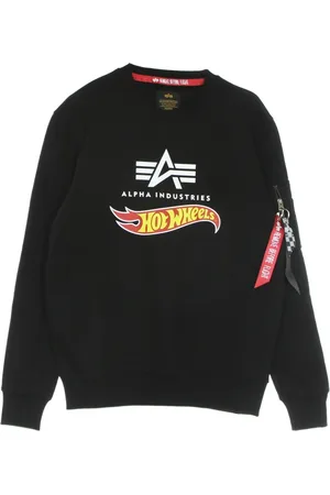 Alpha Industries Herren, Sweatshirts & Hoodies, Schwarzk, XLGröße: