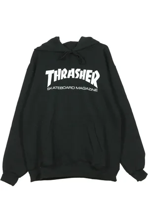 Thrasher Herren, Sweatshirts & Hoodies, Schwarzk, SGröße: