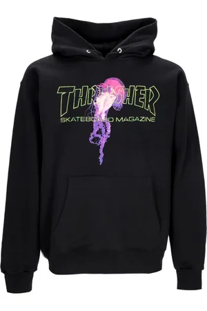 Thrasher Herren, Sweatshirts & Hoodies, Schwarzk, XLGröße: