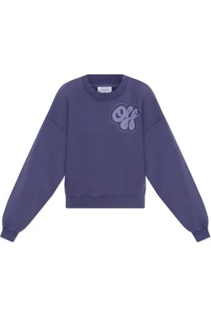 OFF-WHITE Damen, Sweatshirts & Hoodies, Blau, 2XSGröße: