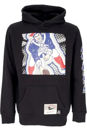 Mitchell & Ness Herren, Sweatshirts & Hoodies, Schwarzk, SGröße:
