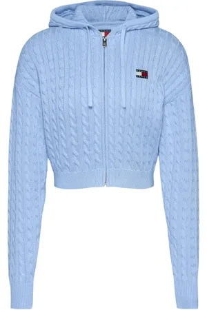 Tommy Hilfiger Damen, Sweatshirts & Hoodies, Blau, MGröße: