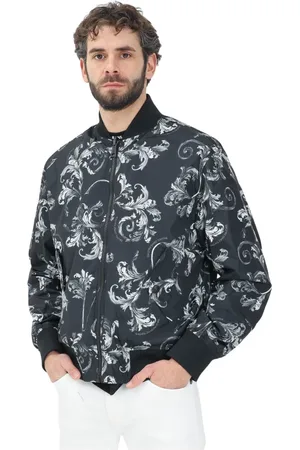 VERSACE Herren, Jacken, Schwarzk, LGröße: