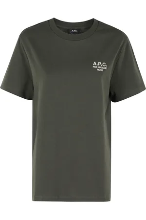 A.P.C. Damen, Oberteile, Grün, LGröße: