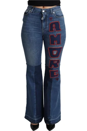 Dolce & Gabbana Damen, Jeans, Blau, MGröße: