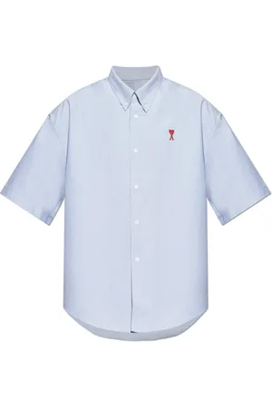 Ami Herren, Shirts, Blau, SGröße: