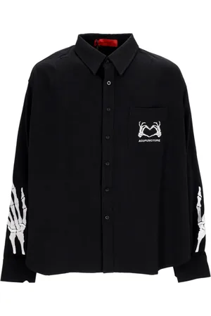 Acupuncture Herren, Shirts, Schwarzk, LGröße: