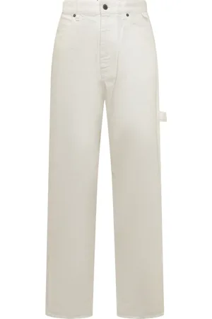 DARKPARK Herren, Jeans, Weiß, W34Größe:
