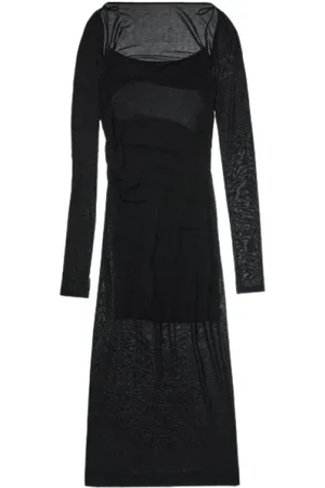 Helmut Lang Damen, Kleider, Schwarzk, MGröße:
