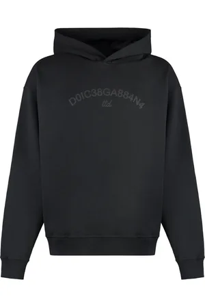 Dolce & Gabbana Herren, Sweatshirts & Hoodies, Schwarzk, SGröße: