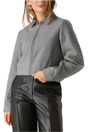 Moss Copenhagen Damen, Strickwaren, Grau, M/LGröße: