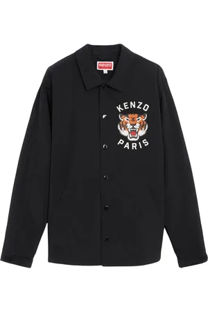 Kenzo Herren, Jacken, Schwarzk, SGröße: