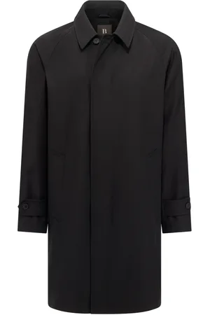 Boggi Milano Herren, Mäntel, Schwarzk, MGröße:
