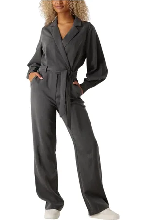 FREEBIRD Damen, Jumpsuits & Playsuits, Grau, MGröße: