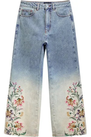 Desigual Damen, Jeans, Mehrfarbig, SGröße: