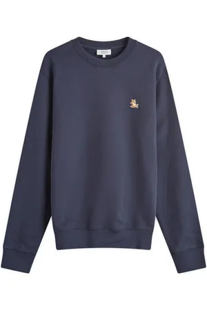 Maison Kitsuné Herren, Sweatshirts & Hoodies, Blau, LGröße: