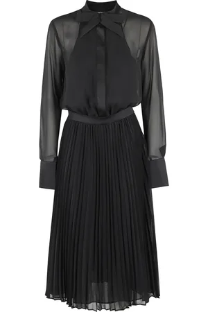Emporio Armani Damen, Kleider, Schwarzk, 2XSGröße: