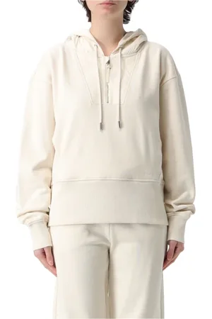 HUGO BOSS Damen, Sweatshirts & Hoodies, Weiß, MGröße: