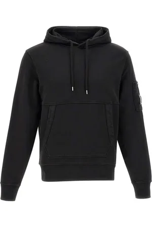 C.P. Company Herren, Sweatshirts & Hoodies, Schwarzk, SGröße:
