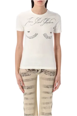 Jean Paul Gaultier Damen, Oberteile, Weiß, MGröße: