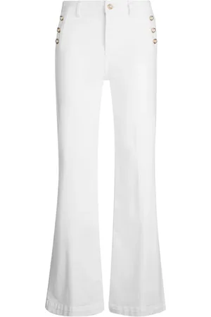 Liu Jo Damen, Hosen, Weiß, W29Größe: