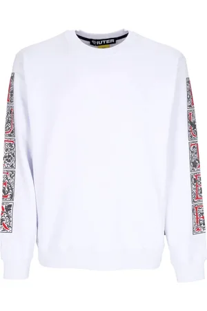 IUTER Herren, Sweatshirts & Hoodies, Weiß, MGröße: