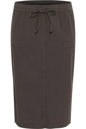 Kaffe Damen, Röcke, Braun, 2XLGröße: