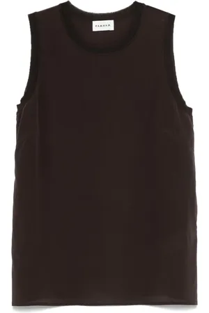 P.A.R.O.S.H. Damen, Oberteile, Braun, SGröße:
