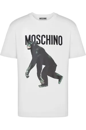 Moschino Herren, Oberteile, Weiß, MGröße: