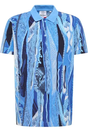 Carlo Colucci Herren, Oberteile, Blau, 2XLGröße: