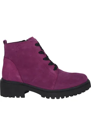 Waldläufer Damen, Schuhe, Lila, 34 1/2 EUGröße: