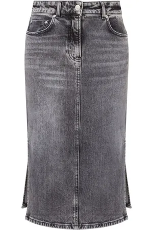 Moschino Damen, Röcke, Grau, W27Größe: