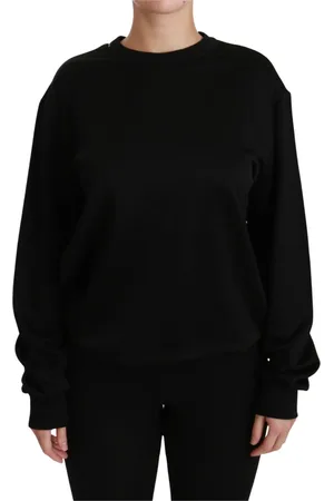Dolce & Gabbana Damen, Sweatshirts & Hoodies, Schwarzk, SGröße: