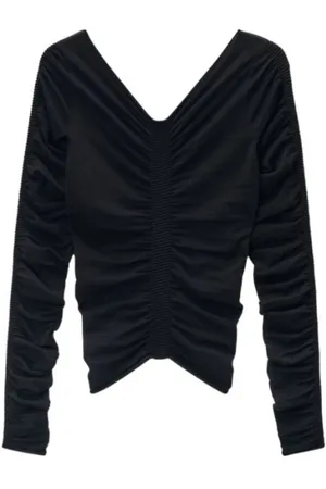 Alexander Wang Damen, Oberteile, Schwarzk, MGröße: